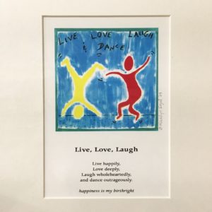 Art Print – Live, Love, Laugh